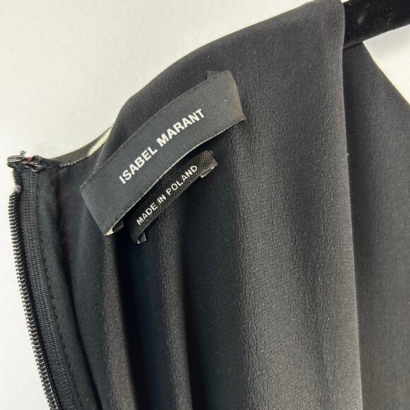 Isabel Marant Diana Midi Asymmetrical Dress, Sz 38/ US 6 - Picture 10 of 11